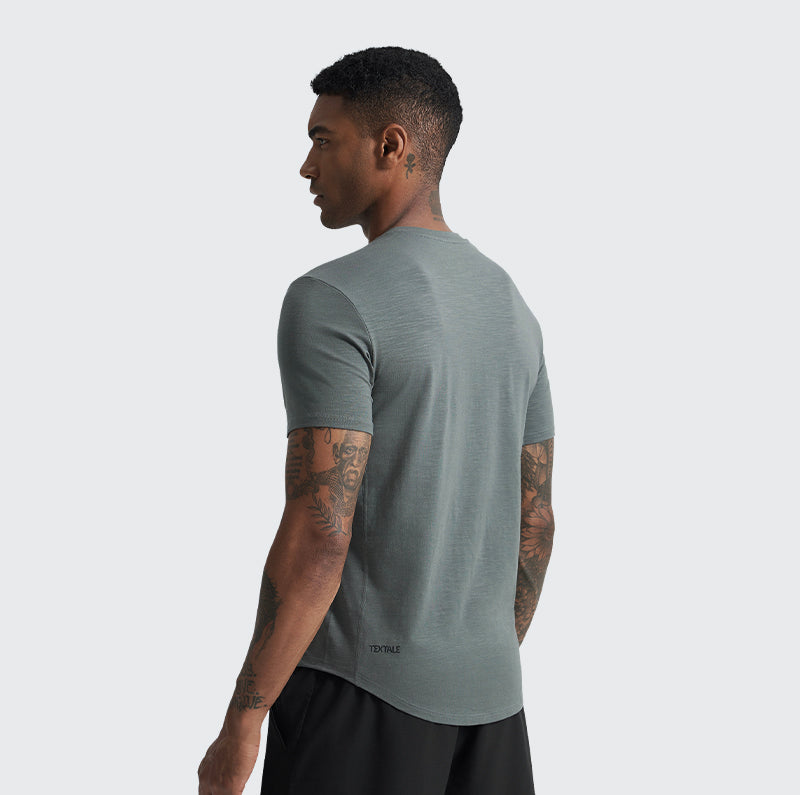 _PLANET Bamboo Henley Tee