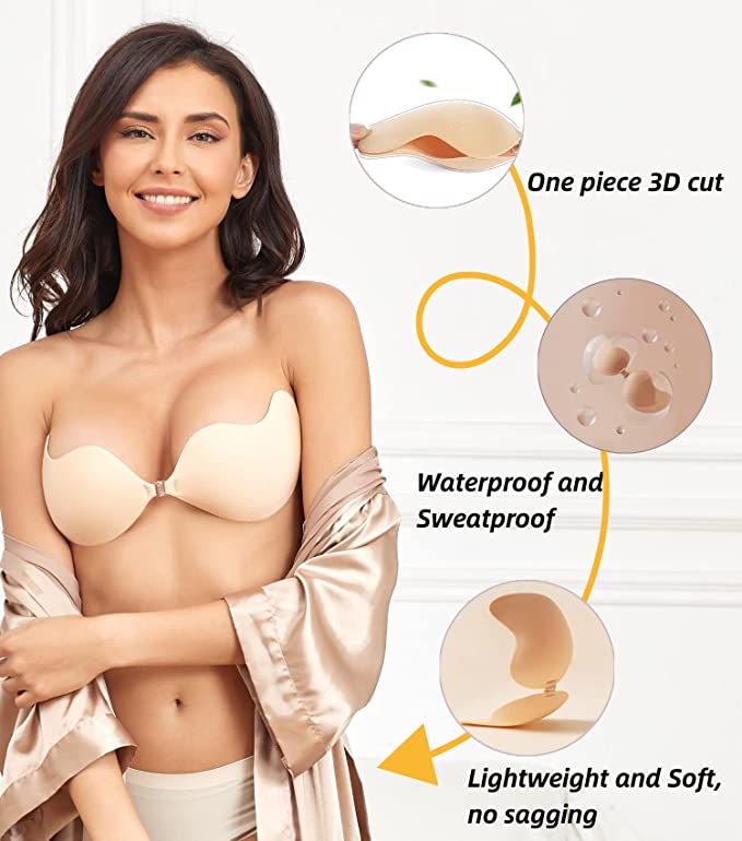 Zenovana™ Sensi - Onzichtbare Strapless Push-Up Plakbeha - Zenovana