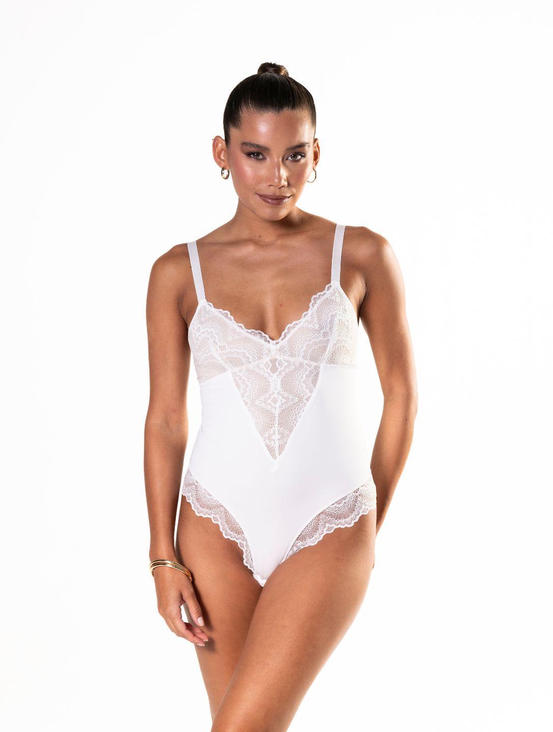 Half Laced Bodysuit