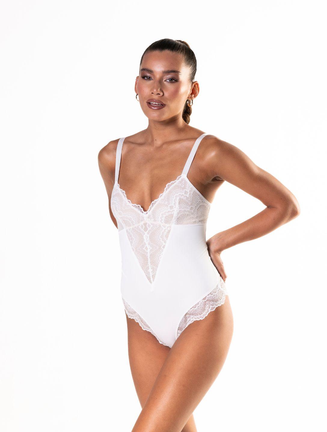 Half Laced Bodysuit