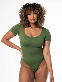 Groene bodysuit