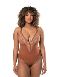 Bruine bodysuit