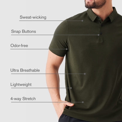 _BREEZ Anti-Odor Polo